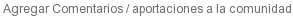 Agregar información sobre